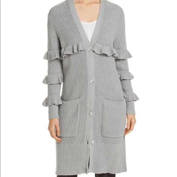 michael kors long cardigan sweater